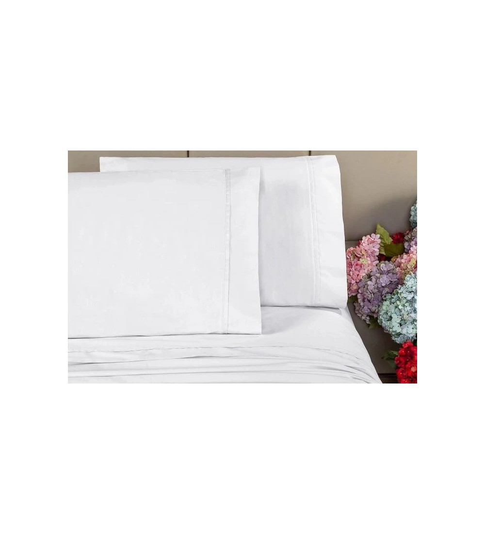 Conjunto de Lençóis 100% Algodão – Branco Elegante